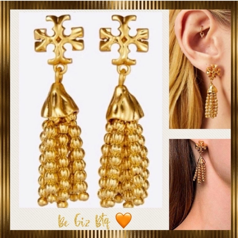 🔥🔥🔥ONE ITEM DEAL OF THE DAY TORY BURCH Authentic Earrings Reduced Buy Now